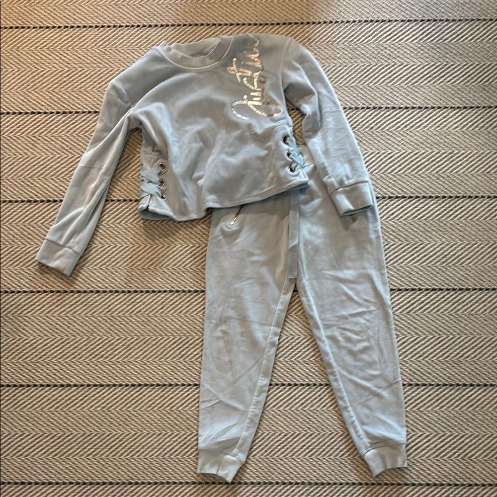 Justice Light Blue Kids Matching Set